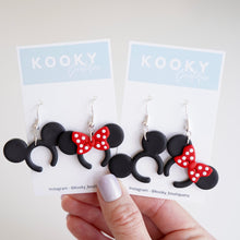 Load image into Gallery viewer, Mouse Ear Earrings
