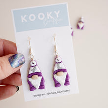 Load image into Gallery viewer, Space Gnome Earrings