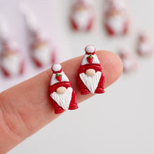 Load image into Gallery viewer, Strawberry Gnome Earrings