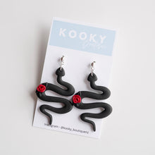 Load image into Gallery viewer, Snake Earrings