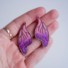 Load image into Gallery viewer, Butterfly Wing Earrings