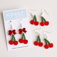 Load image into Gallery viewer, Cherry Earrings