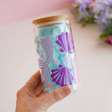 Load image into Gallery viewer, Glass Cup - Mermaid Tail