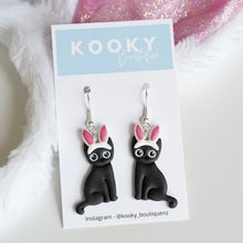 Load image into Gallery viewer, Bunny Cat Earrings