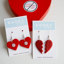 Load image into Gallery viewer, Anti Love Heart Piñata Earrings