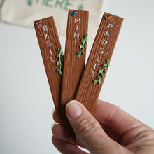 Load image into Gallery viewer, Plant Stakes - Herbs & Veggies