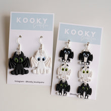 Load image into Gallery viewer, Toothless and Light Fury Earrings
