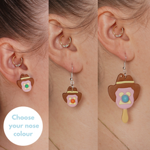 Load image into Gallery viewer, O Bill Ice Cream Earrings