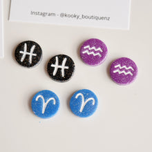 Load image into Gallery viewer, Star Sign Studs