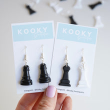 Load image into Gallery viewer, Chess Piece Earrings