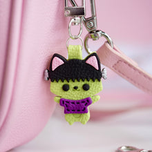 Load image into Gallery viewer, Halloween Cat Bag Charms