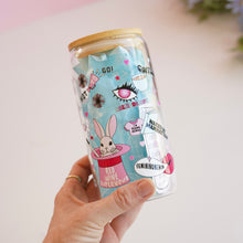 Load image into Gallery viewer, Glass Cup - Pink Pony Club