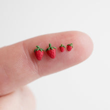 Load image into Gallery viewer, Strawberry Gnome Earrings