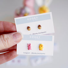 Load image into Gallery viewer, Bunny & Chick Earrings