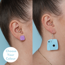 Load image into Gallery viewer, Instax Camera Earrings