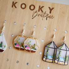 Load image into Gallery viewer, Terrarium Earrings
