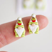Load image into Gallery viewer, Poison Apple Gnome Earrings