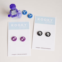 Load image into Gallery viewer, Star Sign Studs