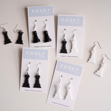 Load image into Gallery viewer, Chess Piece Earrings