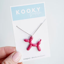 Load image into Gallery viewer, Balloon Dog Necklace