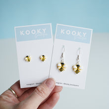 Load image into Gallery viewer, Honey Bee Earrings