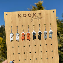 Load image into Gallery viewer, Astro Kitty Earrings