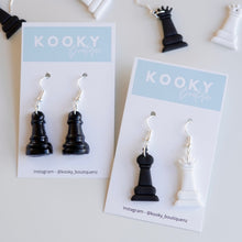 Load image into Gallery viewer, Chess Piece Earrings