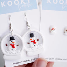 Load image into Gallery viewer, Snow Globe Earrings (2024)