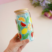 Load image into Gallery viewer, Glass Cups -Fruits