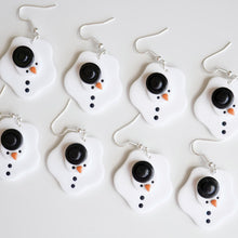 Load image into Gallery viewer, Melted Snowman Earrings