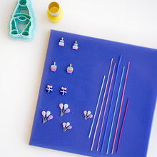 Load image into Gallery viewer, Kooky 5th Birthday Gnome Earrings