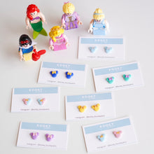 Load image into Gallery viewer, Princess Mouse Ear Earrings