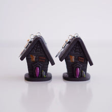 Load image into Gallery viewer, 3D Haunted House Earrings