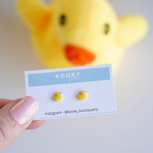 Load image into Gallery viewer, Duck Earrings & Necklace