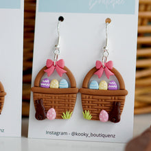 Load image into Gallery viewer, Easter Basket Earrings