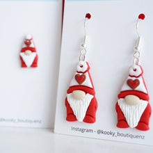 Load image into Gallery viewer, Love Chocolate Gnome Earrings