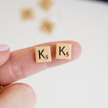 Load image into Gallery viewer, Scrabble Earrings (Customisable)