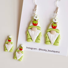 Load image into Gallery viewer, Poison Apple Gnome Earrings