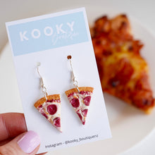 Load image into Gallery viewer, Pizza Earrings