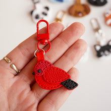Load image into Gallery viewer, Clay Leather Animal Bag Charms (As Pictured)