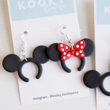 Load image into Gallery viewer, Mouse Ear Earrings