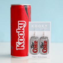 Load image into Gallery viewer, Coke Zero Earrings