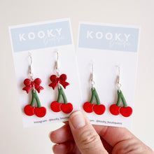 Load image into Gallery viewer, Cherry Earrings