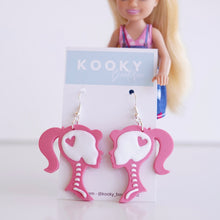 Load image into Gallery viewer, Skeleton Girl Earrings