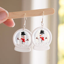 Load image into Gallery viewer, Snow Globe Earrings (2024)