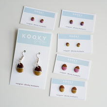 Load image into Gallery viewer, Chocolate Egg Earrings