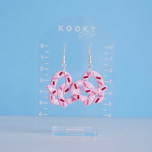 Load image into Gallery viewer, Heart Pretzel Earrings
