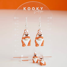 Load image into Gallery viewer, Butterfly Gnome Earrings