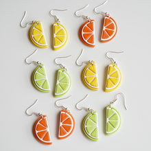 Load image into Gallery viewer, Fruit Slice Earrings