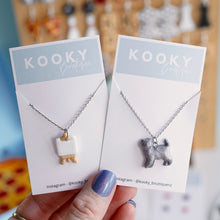 Load image into Gallery viewer, Painting Easel & Cat Necklaces